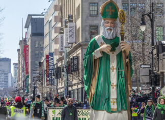 Desfile del Día de San Patricio en Montreal 2023