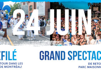Desfile y concierto por el día de Quebec en Montreal