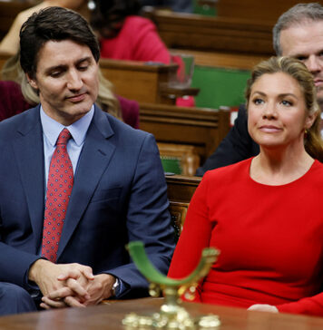 El primer ministro de Canadá Justin Trudeau y su esposa Sophie Grégoire anuncian su separación después de 18 años de matrimonio