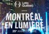 Actividades gratuitas de la edición 25 del Festival Montréal en Lumière