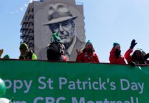 Desfile del Día de San Patricio en Montreal 2024