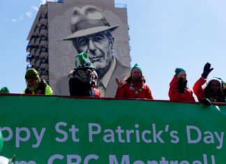 Desfile del Día de San Patricio en Montreal 2024